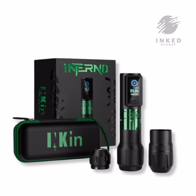 Inkin Inferno Coreless tattoo pen ma&scaron;ina sa OLED ekranom