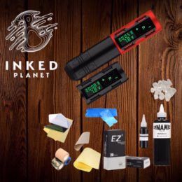 EZ P2S Tattoo Početni Komplet sa wireless tattoo ma&scaron;inom i opremom za vežbanje